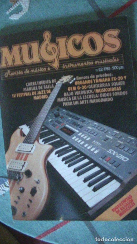 Music magazines: MUSICOS N&ordm; 22. 1983