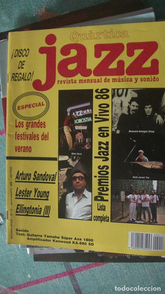Music magazines: QUARTICA JAZZ SEGUNDA EPOCA N&ordm; 13