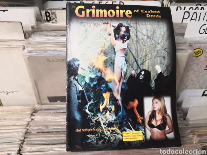 Music magazines: Grimoire of exalted deeds, a death metal magazine 16
