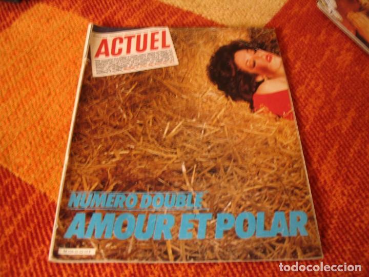 Riviste di musica: REVISTA FRANCESA ACTUEL 1981 ARTE CARTE DE SEJOUR LES BEBES DU ROCK COKE EN BOLIVIE GRACE JONES
