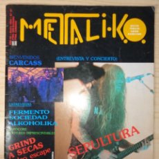 Revistas de música: REVISTA METALI.K.O Nº 67 (SEPULTURA, CARCASS, SOZIEDAD ALKOHOLIKA...). Lote 290733678