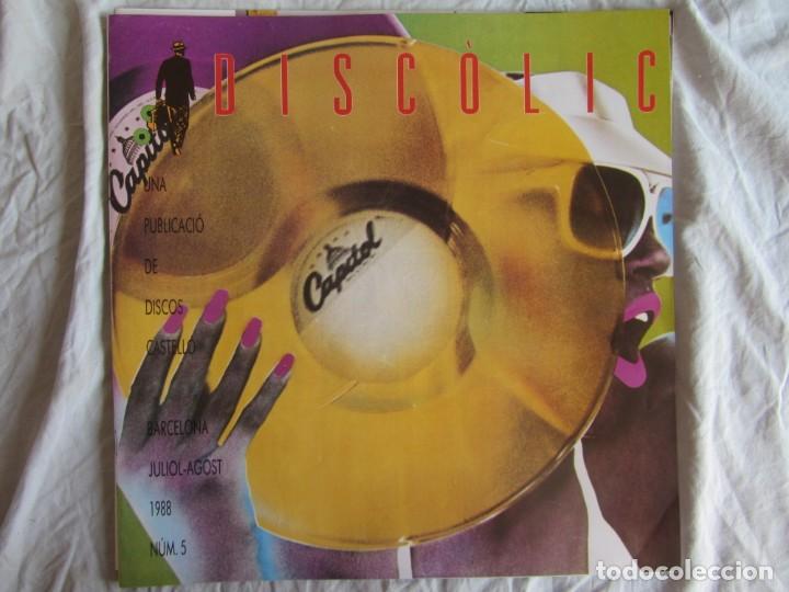 Music magazines: DISC&Oacute;LIC, UNA PUBLICACI&Oacute; DE DISCOS CASTELLO. N&ordm; 5 7-8/1988.