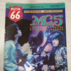 Revistas de música: RUTA 66 REVISTA 79 MC5 WILLY DE VILLE REM JOHN COLTRANE LOS IMPOSIBLES VANCOUVERS. Lote 290837378