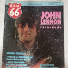 Revistas de música: RUTA 66 REVISTA 65 JOHN LENNON SUBTERRANEAN KIDS ANASTASIA SCREAMED CLIFF RICHARD