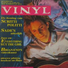 Revistas de música: VINYL Nº 9. SEPTIEMBRE 1984. PAISES BAJOS. BRIAN ENO, SICRITTI POLITTI, PANDORA’S MUSICBOX…