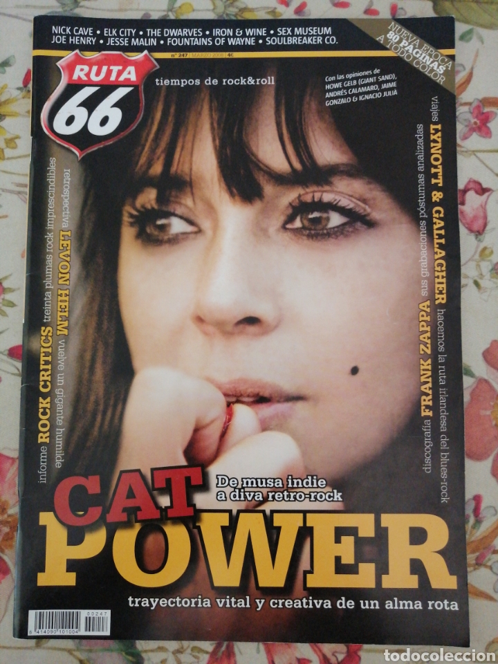 ruta 66 revista 247 cat power frank zappa nick Compra venta en  