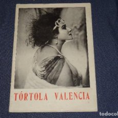 Revistas de música: (M53) REVISTA TÓRTOLA VALENCIA - LA DANZA ES LA POESÍA DEL CUERPO (GOETHE) 1917, MUY ILUSTRADA