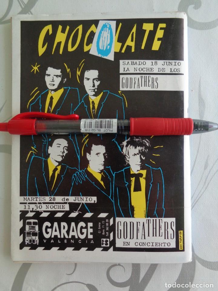 Music magazines: PUBLICIDAD HOJA CARTELERA TURIA DISCOTECA CHOCOLATE 1988 VALENCIA RUTA DESTROY RUTA BAKALAO