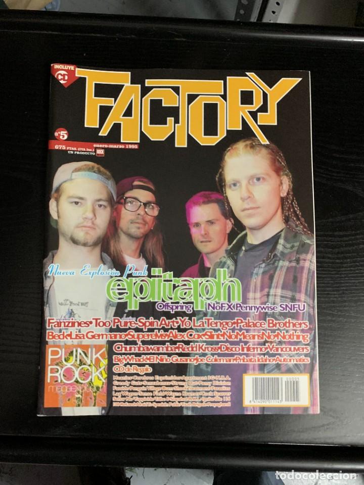 Revistas de m&uacute;sica: Factory n&ordm; 5 -sin CD- - Foto 1