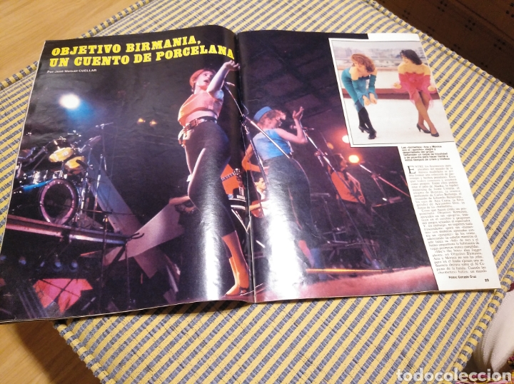Magazines de musique: Objetivo Birmania. Reportaje publicado el 1985