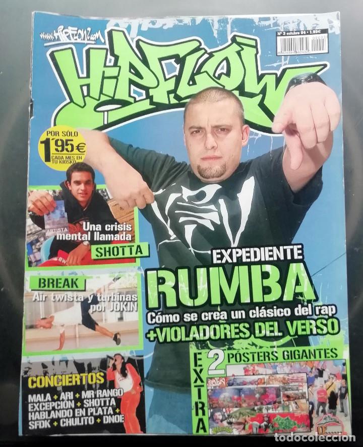 Magazines de musique: LOTE 2 revistas Hipflow hip hop Meswy, R de Rumba
