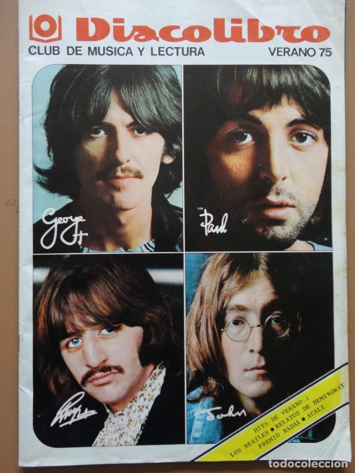 Magazines de musique: DISCO-LIBRO- VERANO 1975