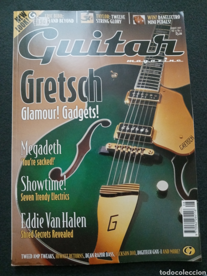 Magazines de musique: Revista Guitar.magazine UK.August 2001