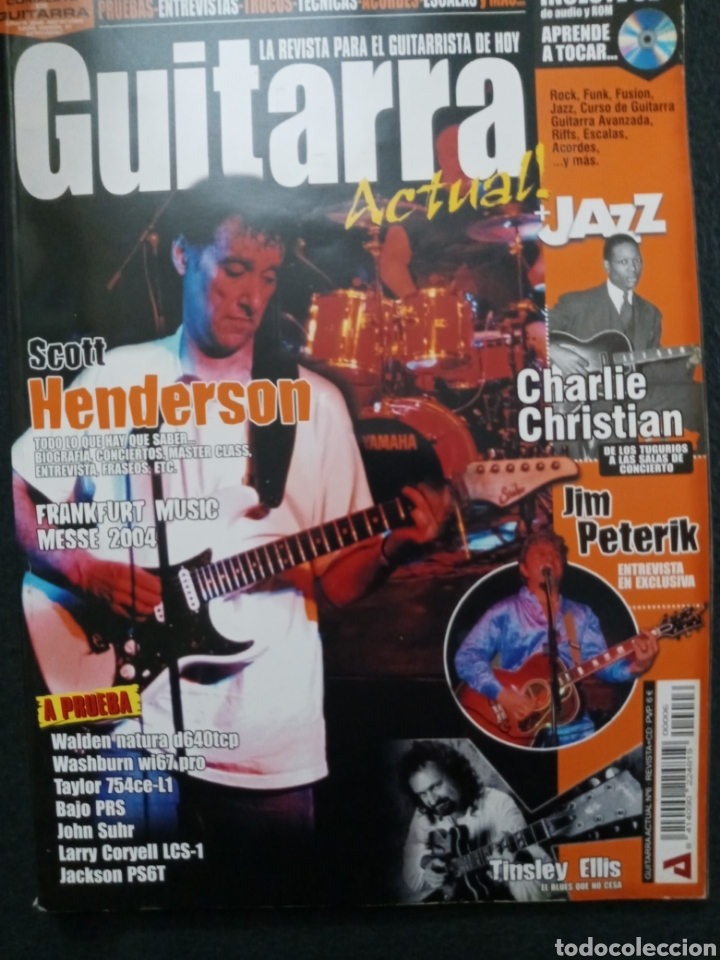 Revistas de m&uacute;sica: Revista Guitarra Actual#6.No contiene CD