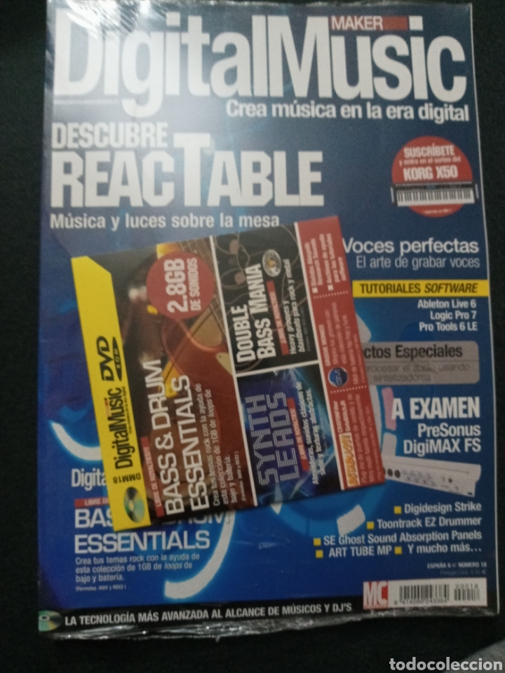 Music magazines: Revista Digital Music#18.Precintada con DVD