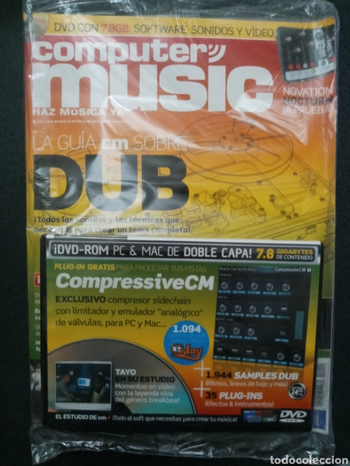 Music magazines: Revista Computer Music#110.Mayo 2008.Precintada con DVD