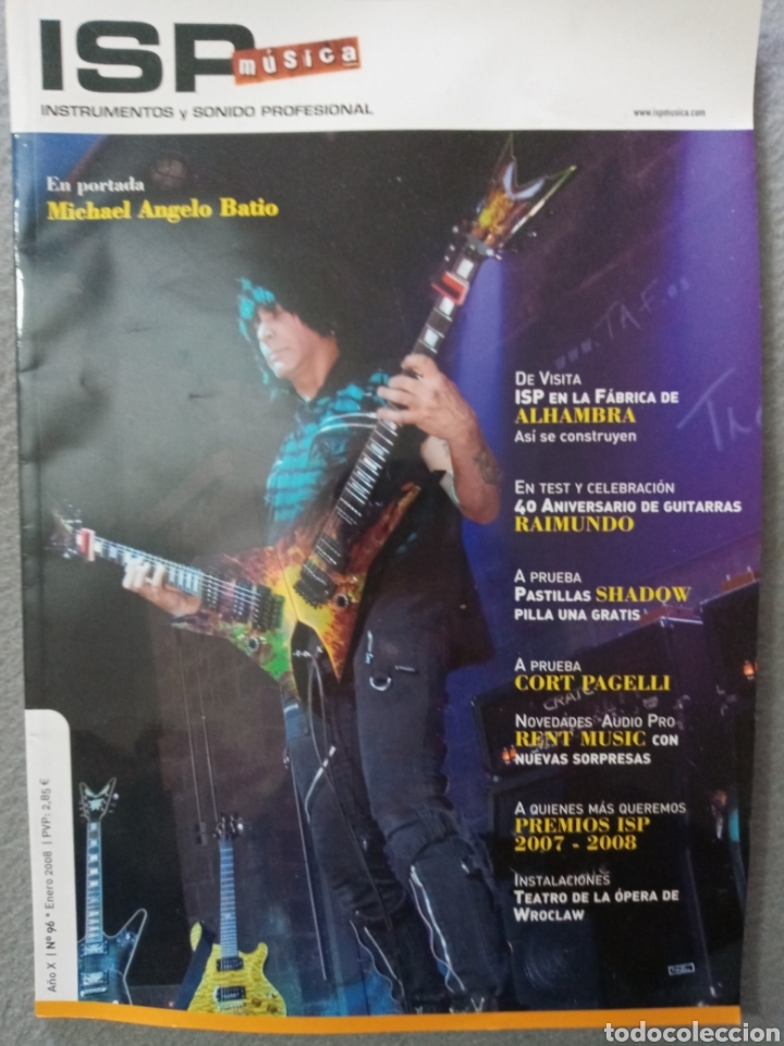 Music magazines: Revista ISP Musica#96