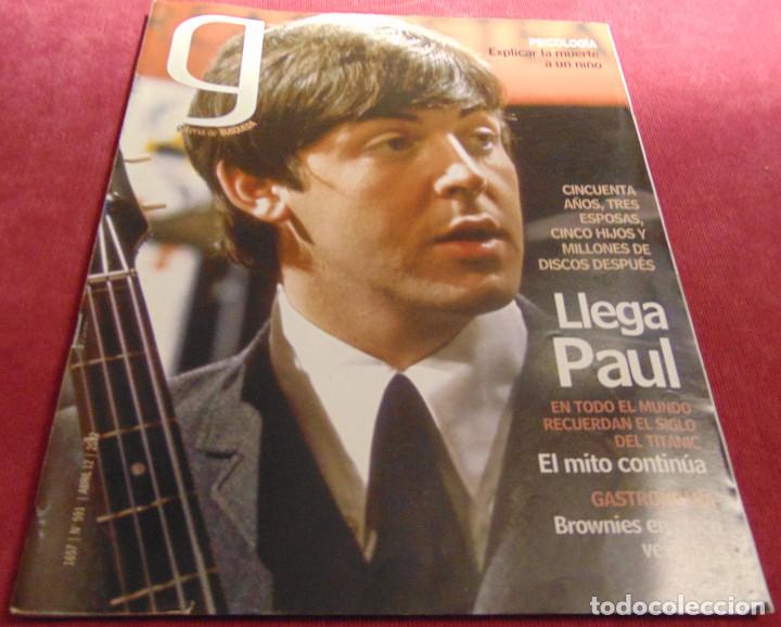Revistas de m&uacute;sica: REVISTA G - GALERIA -B&Uacute;SQUEDA (URUGUAY) - PORTADA PAUL McCARTNEY VISITA 2012 MONTEVIDEO - URUGUAY