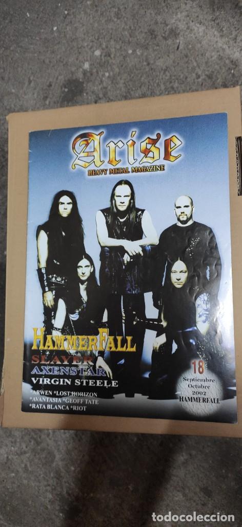 Music magazines: Revista Arise n&deg; 18 Hammerfall (2002)