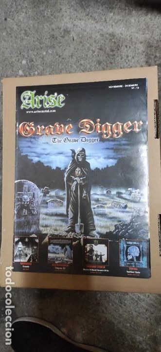Music magazines: Revista Arise n&deg; 13 Grave Digger