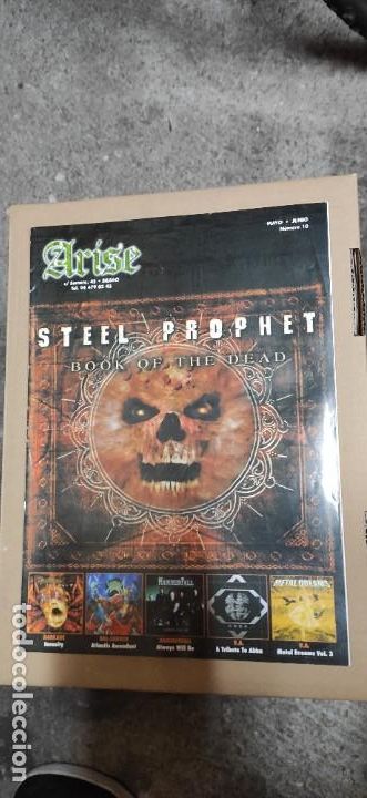Music magazines: Revista Arise n&deg; 11 Steel Prophet