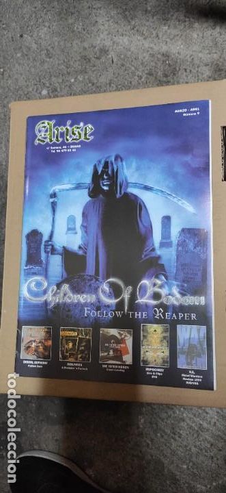 Music magazines: Revista Arise n&deg; 9 Children of bodom