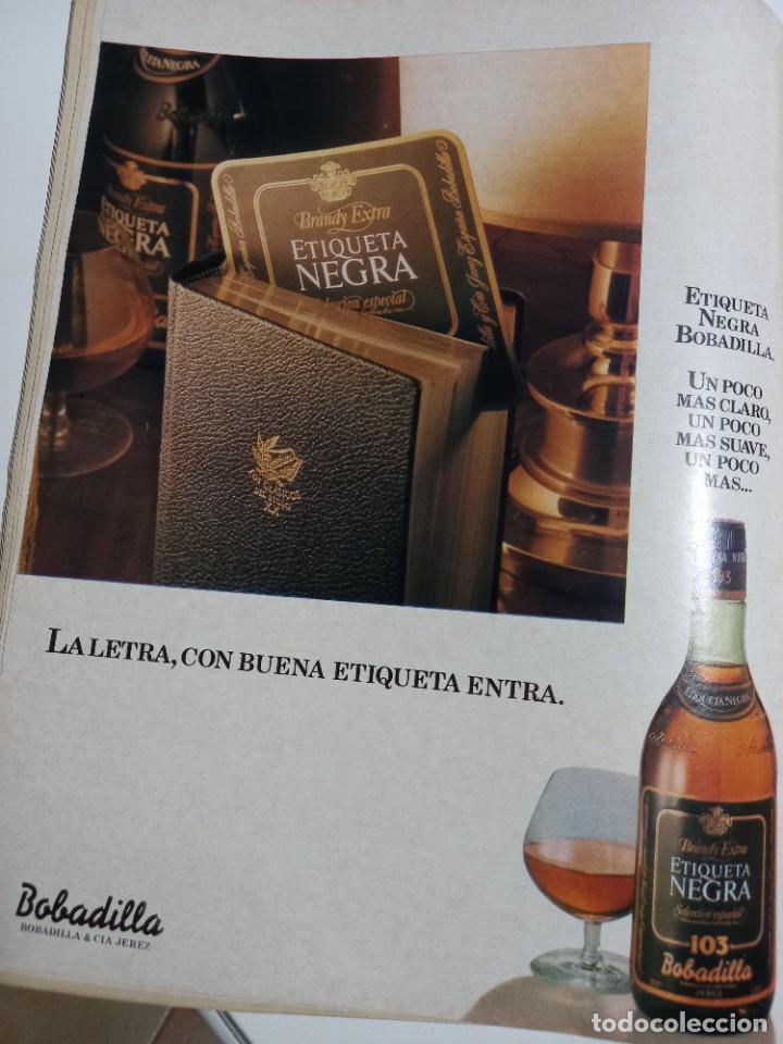 Music magazines: PUBLICIDAD BEBIDAS ALCOHOLICAS. ANUNCIO DE BRANDY ETIQUETA NEGRA 103. DE TRIUNFO MARZO 1979