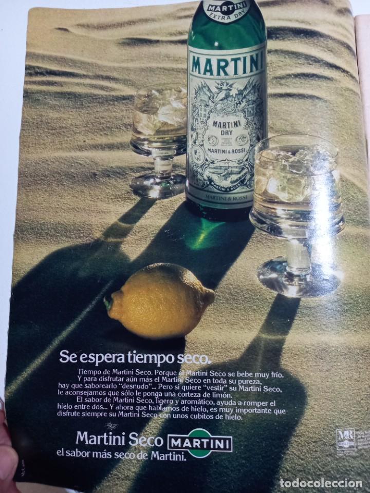 Music magazines: PUBLICIDAD BEBIDAS ALCOHOLICAS. ANUNCIO DE MARTINI SECO. EXTRAIDO DE TRIUNFO MARZO 1979