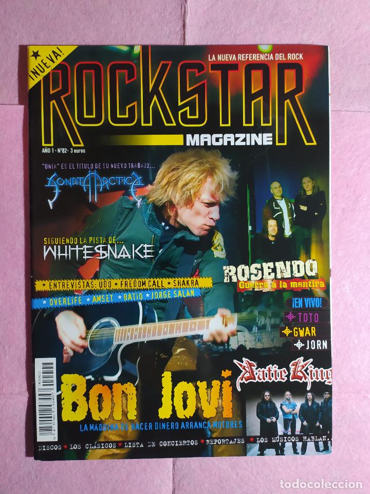 Music magazines: Magazine ROCK STAR N&ordm; 2 Overlife / BON JOVI / Freedom Call / OVERLIFE / Amset