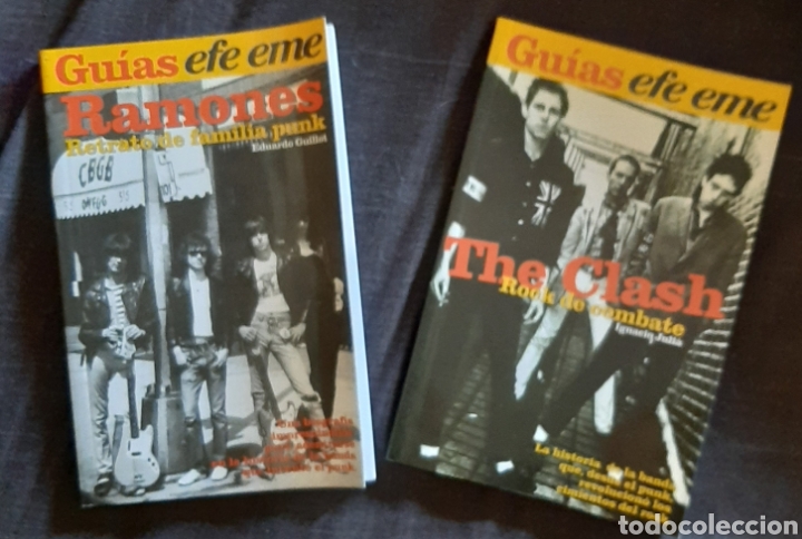 Music magazines: Guia efe eme Ramones the Clash punk rock 77