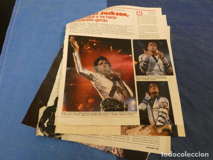 Revistas de m&uacute;sica: PUTA LOCURA DE REPORTAJE MICHAEL JACKSON LECTURAS 1988 ATERRADORA LECTURA