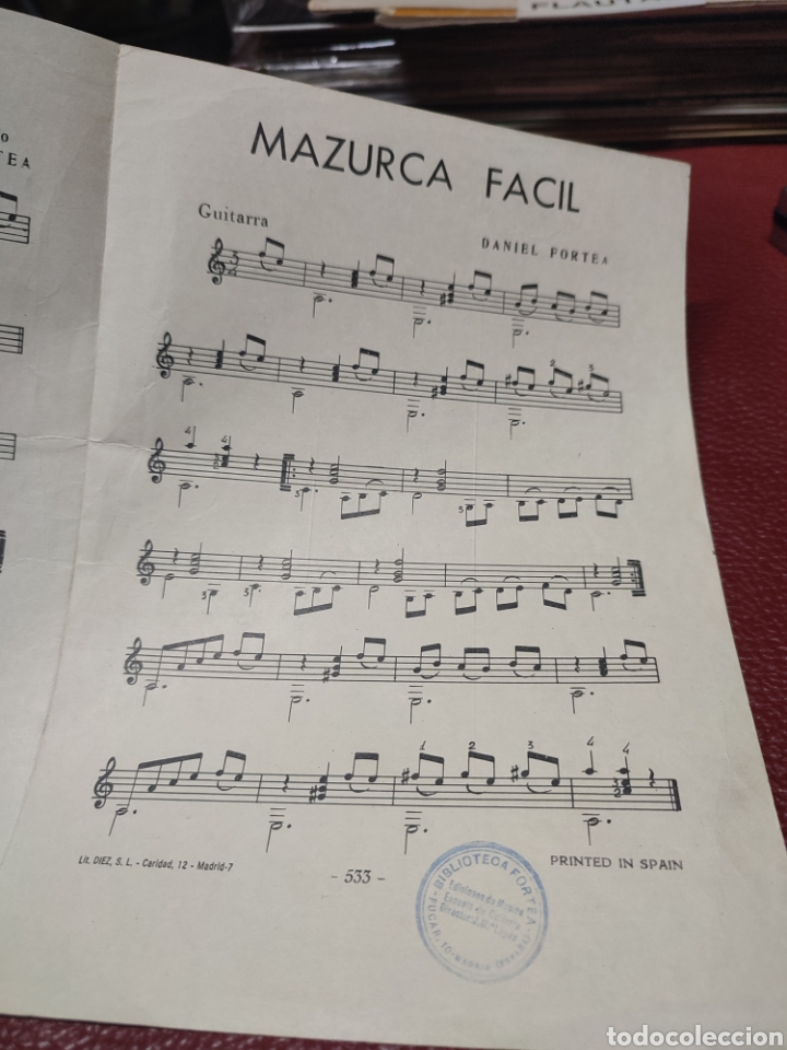 Revistas de m&uacute;sica: Vals y Mazurca F&aacute;ciles Daniel Fortea - Foto 2