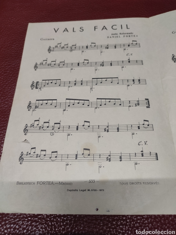 Revistas de m&uacute;sica: Vals y Mazurca F&aacute;ciles Daniel Fortea - Foto 3