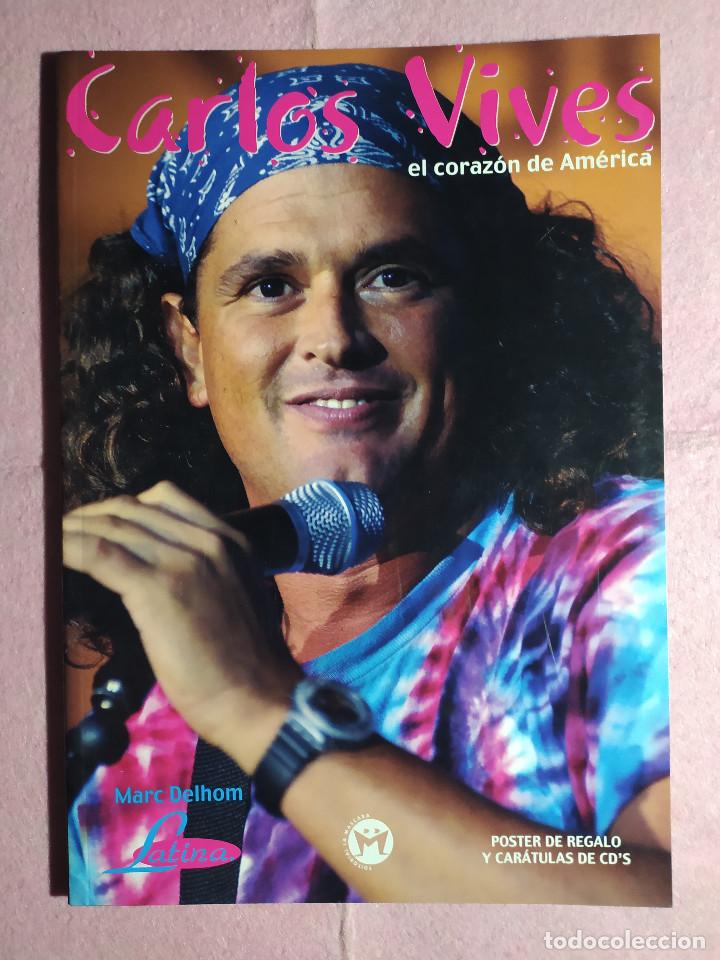 Music magazines: Magazine CARLOS VIVES - Marc Delhom - Editorial LA MASCARA 15 - Con Poster y Caratulas CD