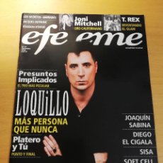 Revistas de música: REVISTA EFE EME Nº 44 (LOQUILLO / JONI MITCHELL / JOAQUÍN SABINA / DIEGO EL CIGALA)
