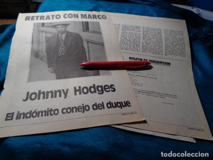 Revistas de m&uacute;sica: RECORTE : REPORTAJE DUKE ELLINGTON. JAZZ, MAYO-JUNIO 1987