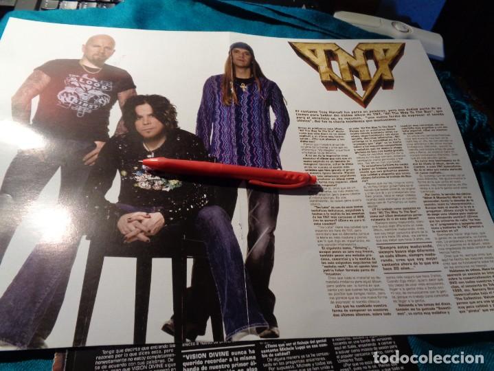 Music magazines: RECORTE : ENTREVISTA AL GRUPO : TNT. METALS, DCMBRE 2005