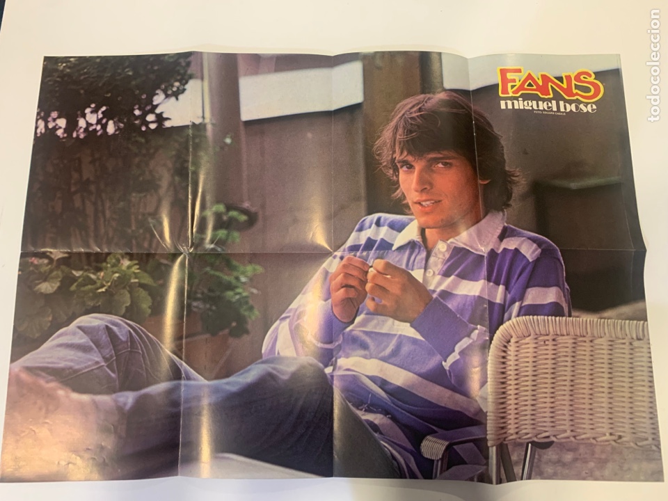 Magazines de musique: P&oacute;ster de la revista fans Leif Garrett y Miguel Bos&eacute;