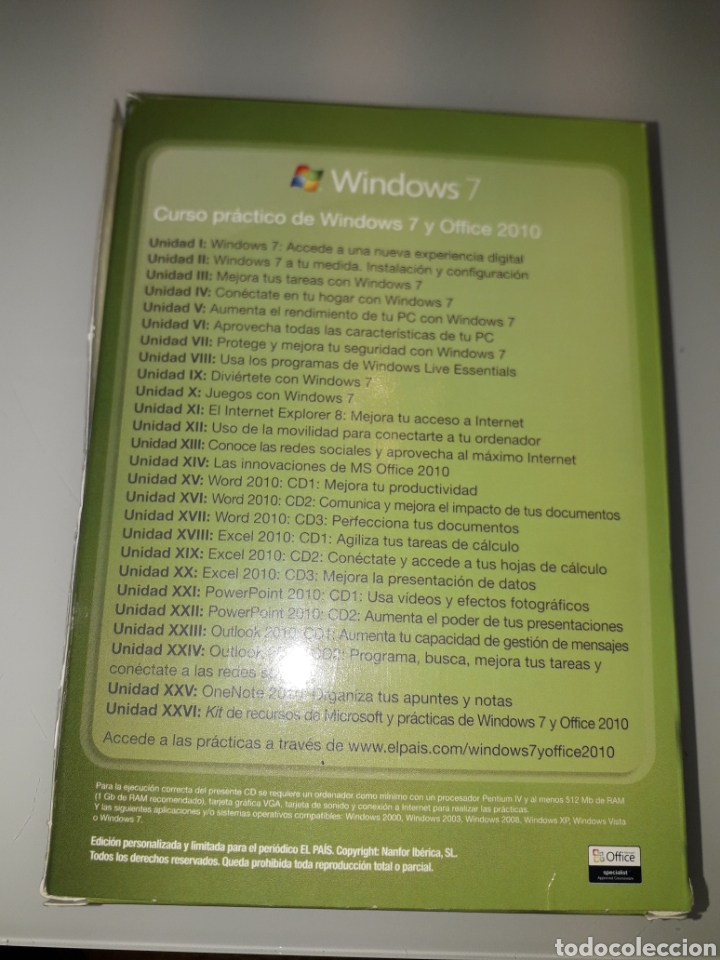 Revistas de m&uacute;sica: Curso pr&aacute;ctico de Windows 7 Y Office 2010 - Foto 3