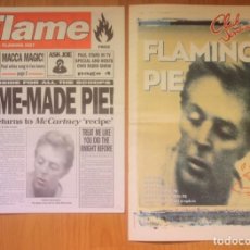 Revistas de música: PAUL MCCARTNEY CLUB SANDWICH #82 SUMMER 1997 COMPLETE BEATLES FLAMING PIE LINDA MAGAZINE. Lote 311764153