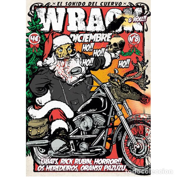 Magazines de musique: Fanzine Wrack And Roll!! #8 . 13 bats rick rubin horror oranssi pazuzu heredeiro