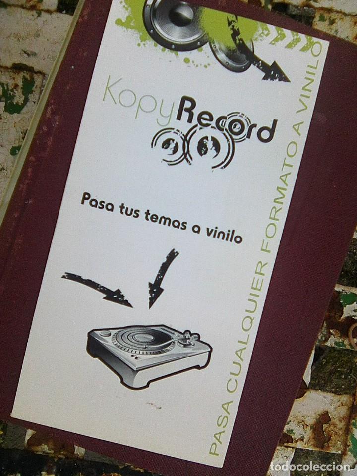 Music magazines: Kapy records - folleto informativo - como pasar tus temas a vinilo