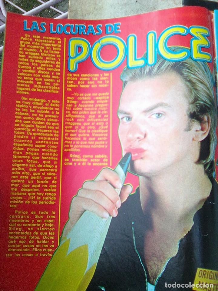 Revistas de m&uacute;sica: The Police - art&iacute;culo recorte super pop 1981 .