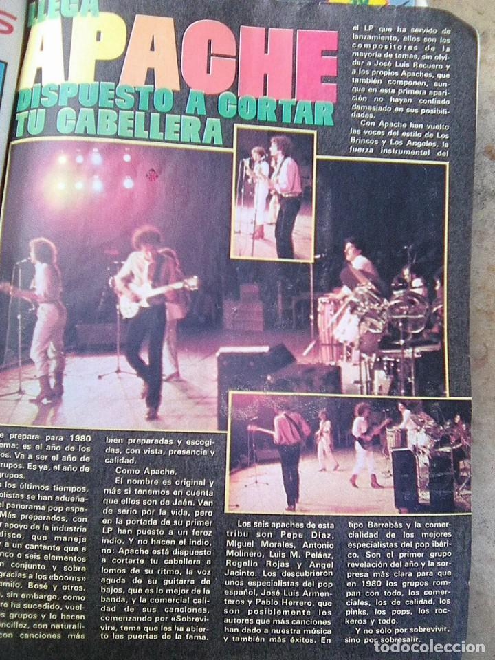 Revistas de m&uacute;sica: Apache - recorte reportaje Super pop 1980 - Foto 1