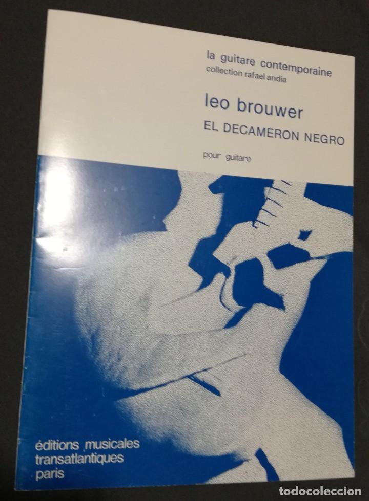 Revistas de m&uacute;sica: Leo Brouwer. El Decameron Negro - Foto 1