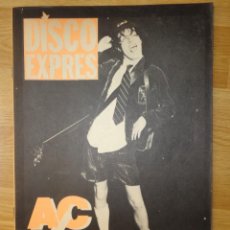 Revistas de música: REVISTA DISCO EXPRES SERIE HEAVY Nº 12 (AC/DC, BARON ROJO, ZZ TOP...). Lote 317026718