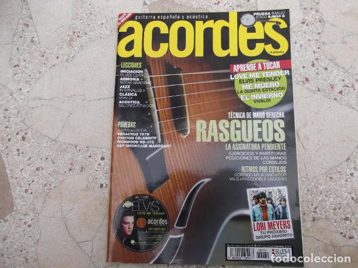 Magazines de musique: revista acordes n&ordm; 79, lori meyers, sin cd, rasgueos,