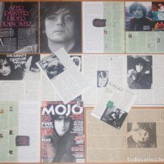Revistas de música: SYD BARRETT LOTE PRENSA 1970S/00S MAGAZINE ARTICLES CLIPPINGS PHOTOS PINK FLOYD CUTTINGS. Lote 323038303