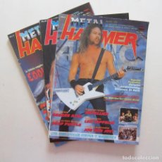 Revistas de música: PACK METAL HAMMER REVISTAS (3 EJEMPLARES). Lote 323717348