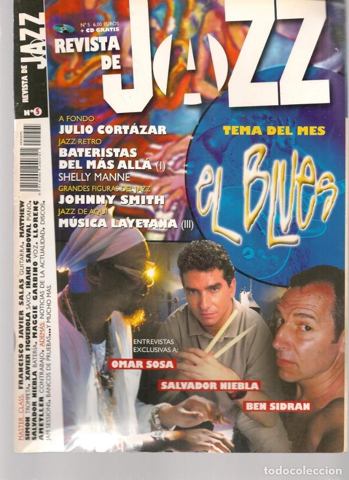 Music magazines: REVISTA DE JAZZ. N&ordm; 5. EL BLUES. (B/61)